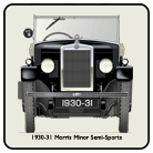 Morris Minor Semi-Sports 1930 Coaster 3